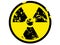 Nuclear radiation warning symbol