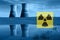 Nuclear Reactor Cooling Towers, Radiation Hazard Symbol