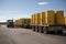 nuclear waste, transported in high-security trucks from the power plant to storage facility