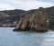 Nudist beach in the town of begur on the costa brava