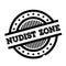 Nudist Zone rubber stamp