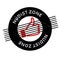 Nudist Zone rubber stamp