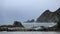 Nugget point lighthouse in Catlins, New Zealand