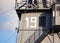 Number 19 in large white font on grey metal NATO war ship