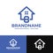 Number 8 Home Logo, Suitable for any business related to house, real estate, construction, interior with Number 8