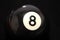 Number 8 Pool ball