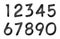 Number Collection isometric mathematical figures