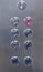 Number of floor elevator button panel select floor 6