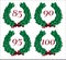 Number Isolated Wreaths