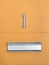 Number One with Mail Slot