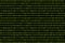 Numerical continuous code in green color, abstract web data in binary code.WannaCry Cyber Attack concept.Window copy right