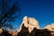 Nunnery inside volcanic rock landscape at Goreme - Cappadocia, T