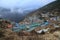 Nupla and tartikha peak and namchebazar from nepal