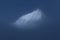 Nuptse Peak Above The Cloud in Moonlight, Nepal.