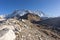 Nuptse wall and Lhotse mountain