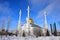The NUR ASTANA mosque in Astana / Kazakhstan