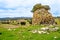 A nuraghe, the main type of ancient edifice in Sardinia, Italy