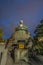 Nure Botoke (Wet Jizo) Bodhisattva Seated bronze statue of Jizo-Bosatsu protects the temple from fire, Zenko-ji Temple complex in