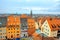 Nuremberg aerial cityscape