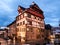 NUREMBERG, GERMANY - DECEMBER 4, 2011: House of Albrecht Durer, German Renaissance painter and printmaker. Historical