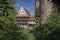 Nuremberg / GERMANY - September 17, 2018: Weinstadel one of the most picturesque part of Nuremberg