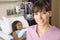 Nurse Standing In Hospital Room