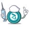 Nurse Zilliqa coin character cartoon