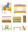 Nursery and children room objects