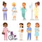 Nurses character vector set.