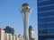 Nursultan , KAZAKHSTAN - march 19, 2011: View of the famous Baiterek tower