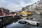 Nusfjord harbor in the winter time on the Lofoten Islands, Norway