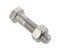 Nut and Bolt isolated