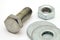 Nut bolt and washers