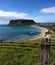 The Nut Stanley Tasmania ocean view from a hill Australia