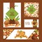 Nut vector nutshell of hazelnut walnut and almond nuts set backdrop organic food nutrition with cashew peanut and