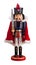 Nutcracker with a Cape isolated