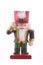 Nutcracker toy soldier isolated