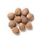 Nutmeg Seeds â€“ Heap of Whole Fragrant Nutmeg, Flavoring Aroma Spice