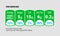 Nutrition Facts information label for cereal box package or milk drinks and food. Vector daily value ingredient amounts guideline