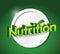 nutrition sign illustration design