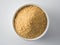 Nutritional inactive yeast top view