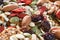 Nuts and Dried Fruits on a Nutty Baklava