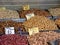 Nuts in a Greek market