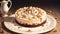 Nutty Delight Hazelnut Cheesecake Celebration.AI Generated