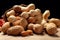 Nutty variety Peanuts in shell and peeled, offering versatile snacking options