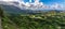 Nuuanu Pali Lookout on a beautiful sunny day