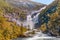 NyastÃ¸lfossen the second waterfall in the Husedalen valley