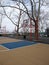 NYC Basketball Court, DeWitt Clinton Park, New York City, USA