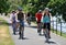 NYC: Bikers in Riverside Park