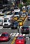 NYC: Congested Traffic on East 42nd Street